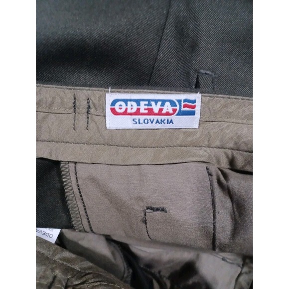 Odeva Lipany Pants Mens 34x28 Green Slovakia Military Uniform - Picture 4 of 5